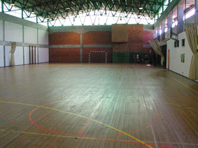 o pavilh�o gimodesportivo