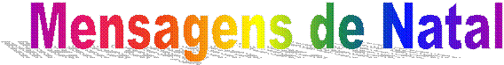 Mensagens de Natal